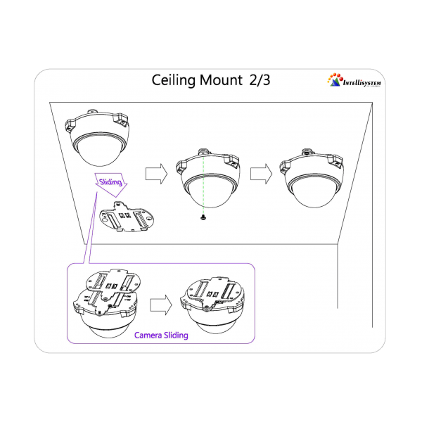 Ceiling Mount 2/3 - Intellisystem